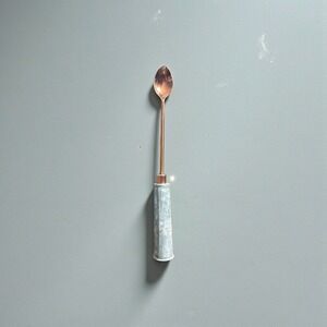 Copper Tasting‎ Spoon with Heavy Weighted Handle
